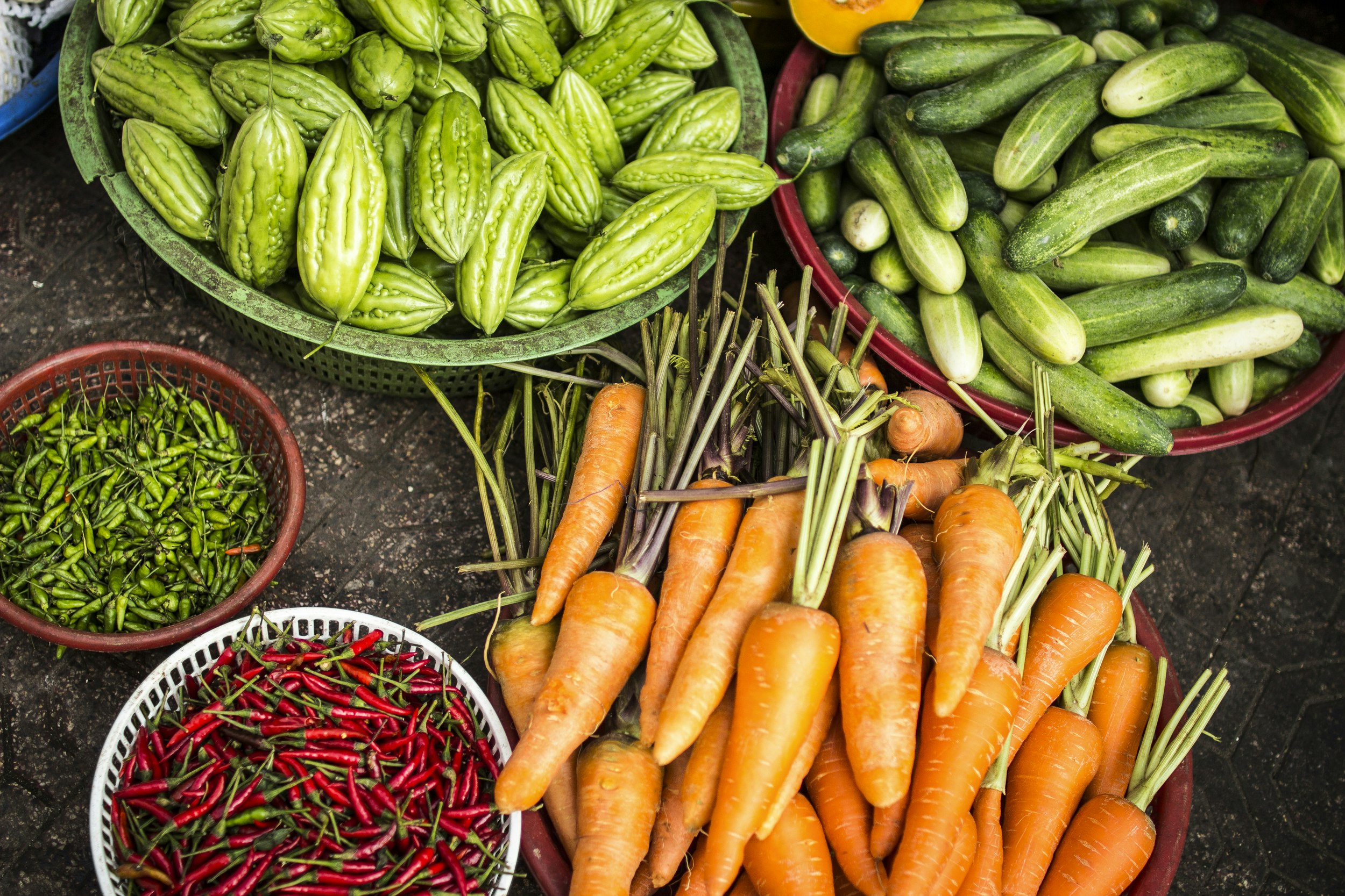 Our community harvest is in! Fresh, organic produce right from your own backyard.